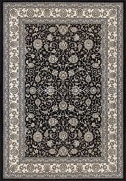 Dynamic Rugs ANCIENT GARDEN 57120-3464 Blue and Ivory